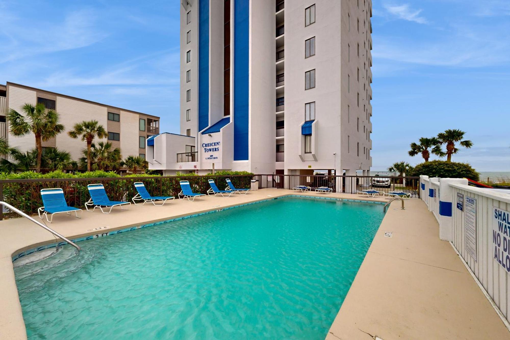 Appartamento Crescent Towers I #102 Myrtle Beach Esterno foto